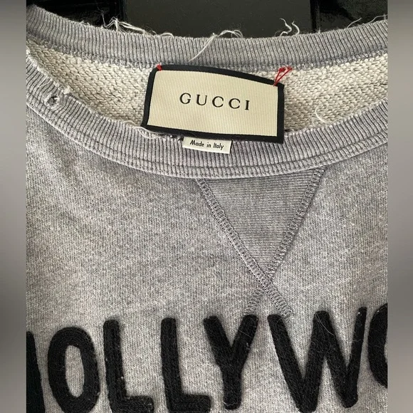 Gucci distressed Hollywood sweatshirt - Picture 4 of 5